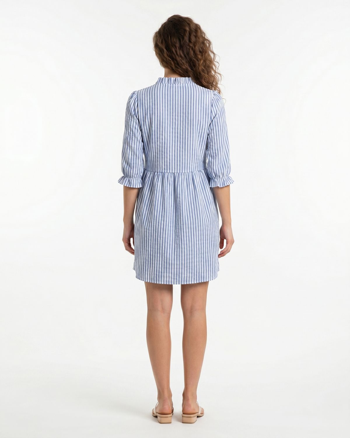 Annetta Mini Dress - Blue