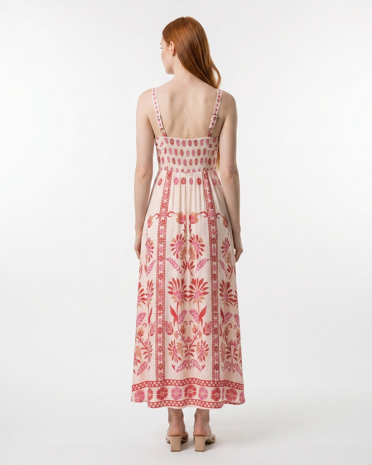 Domitilla Maxi Dress - Pink