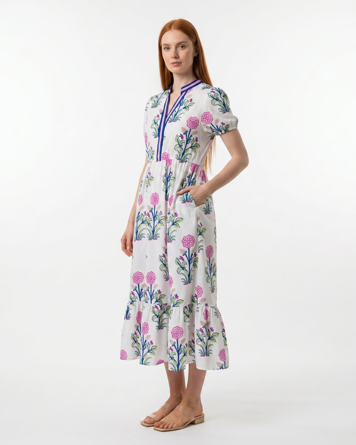 Giacinta Midi Dress - White