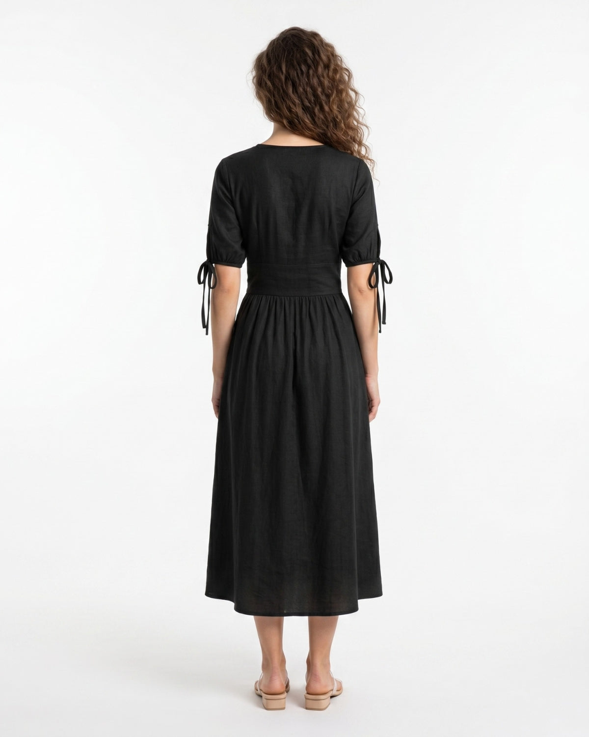 Belisaria Midi Dress - Black