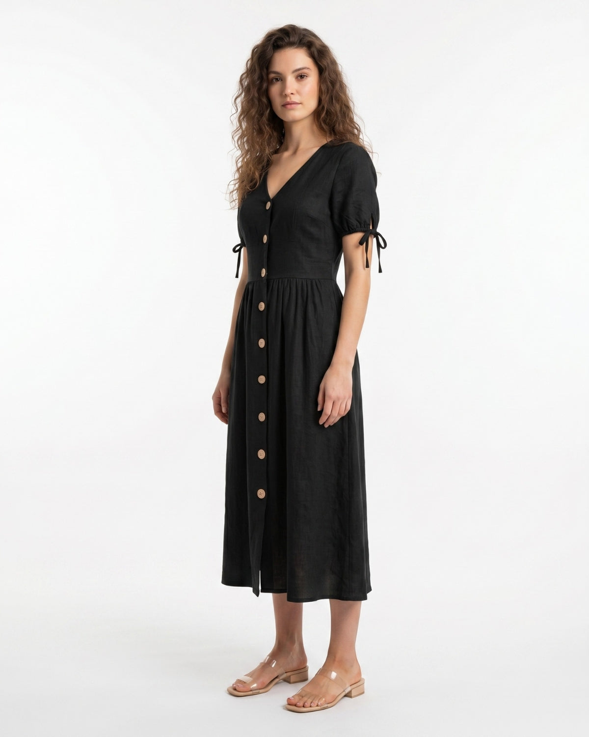 Belisaria Midi Dress - Black