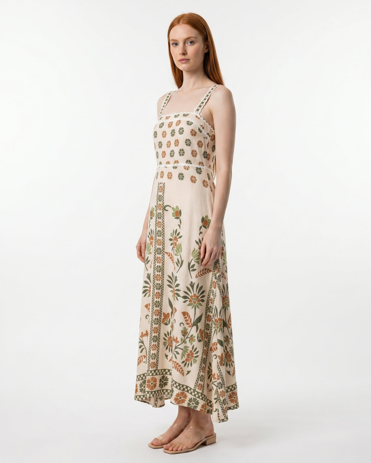 Domitilla Maxi Dress - Olive