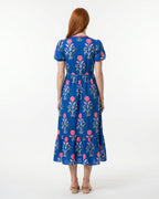Giacinta Midi Dress - Cobalt Blue