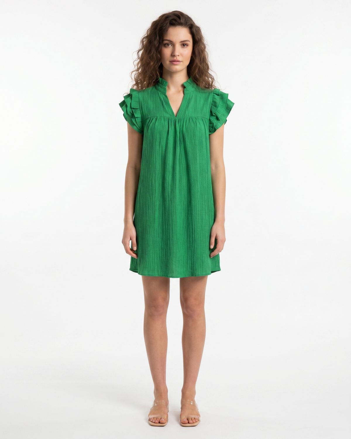 Settimia Mini Dress - Green