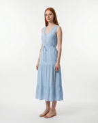 Livia Midi Dress - Sky Blue