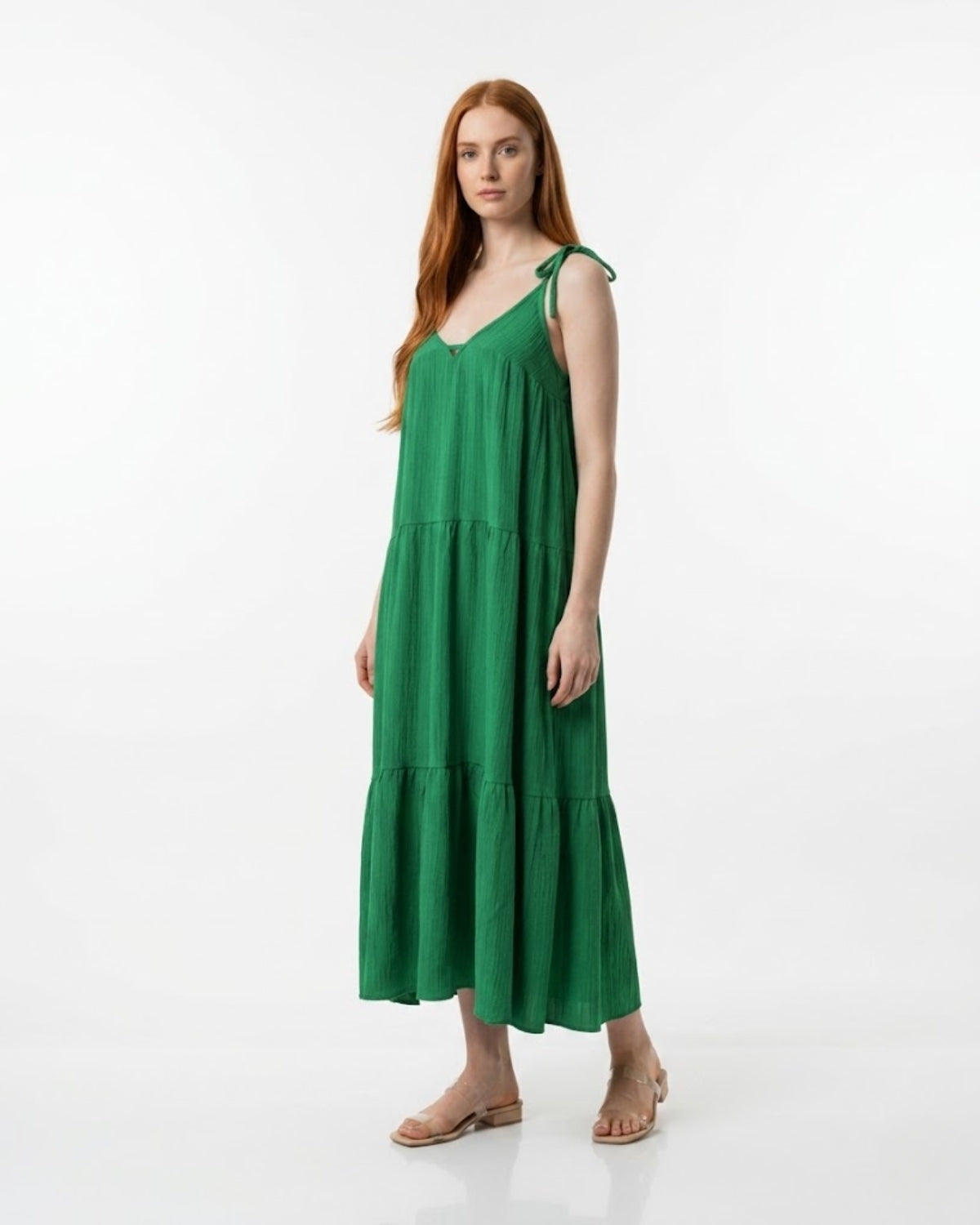 Nerina Midi Dress - Green