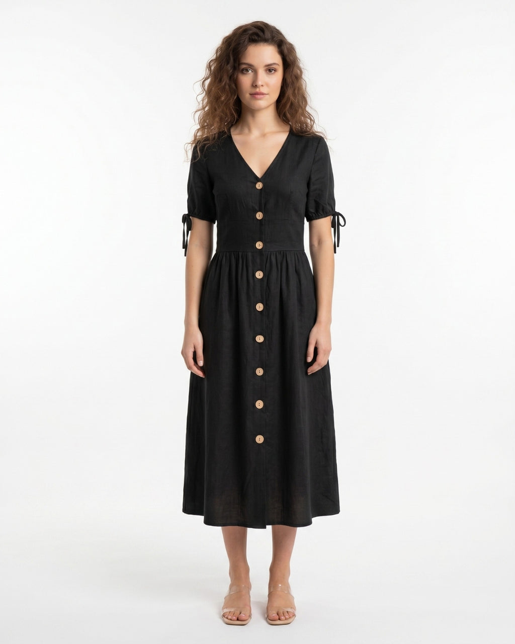 Belisaria Midi Dress - Black