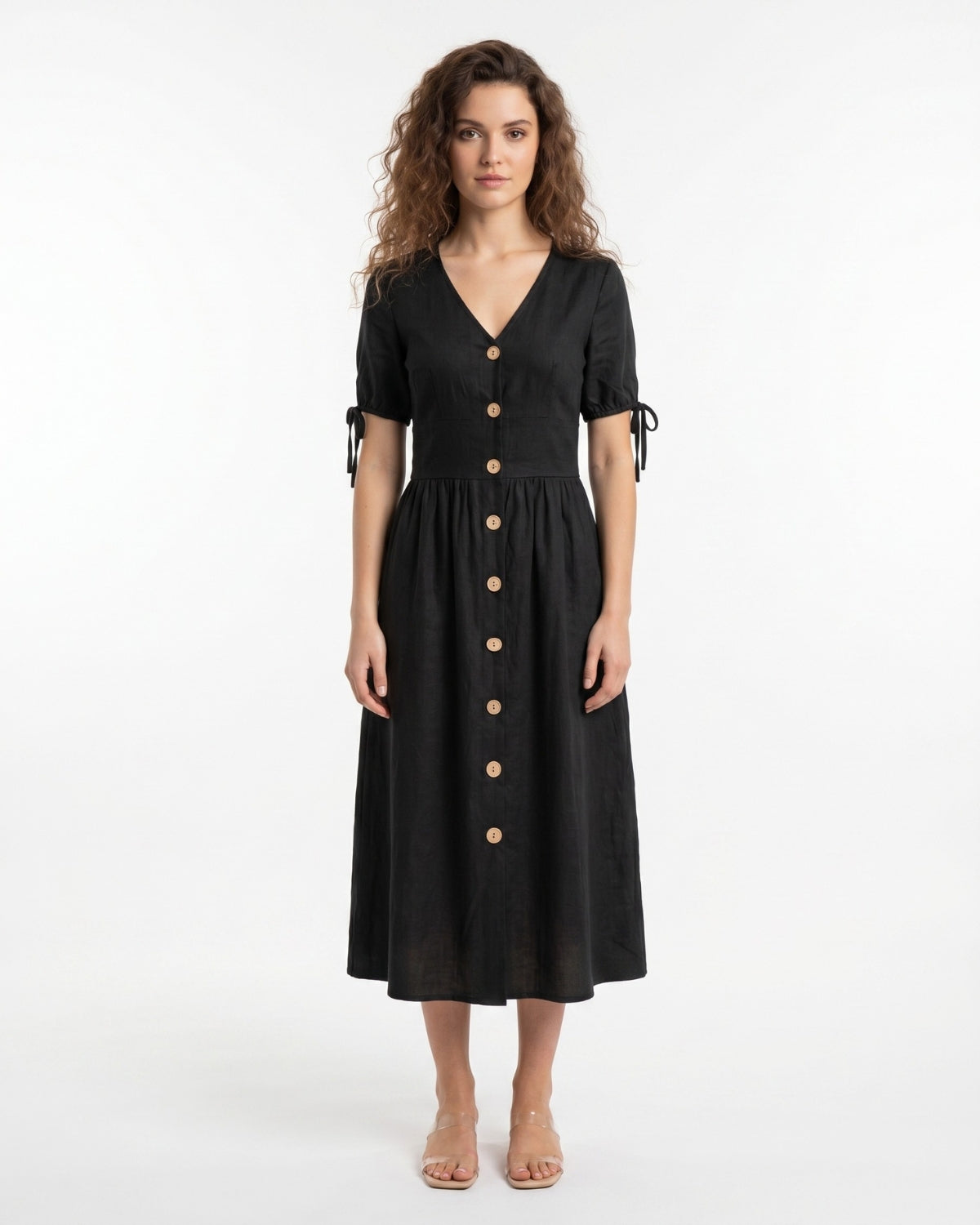Belisaria Midi Dress - Black