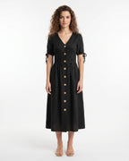 Belisaria Midi Dress - Black