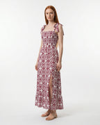Gaia Maxi Dress - Burgundy