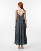 Nerina Midi Dress - Charcoal
