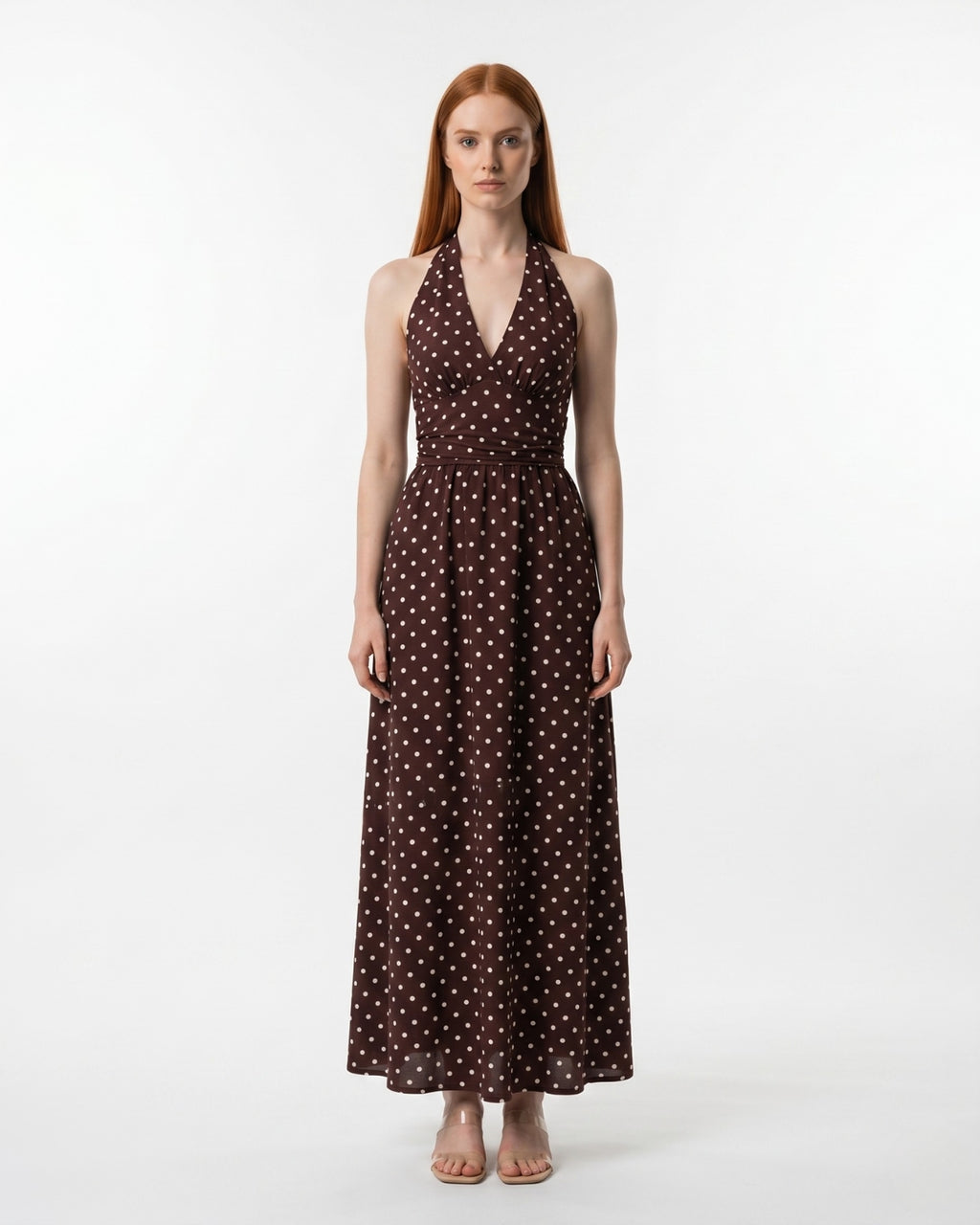 Fiammetta Maxi Dress - Chocolate