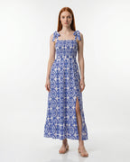 Gaia Maxi Dress - Blue