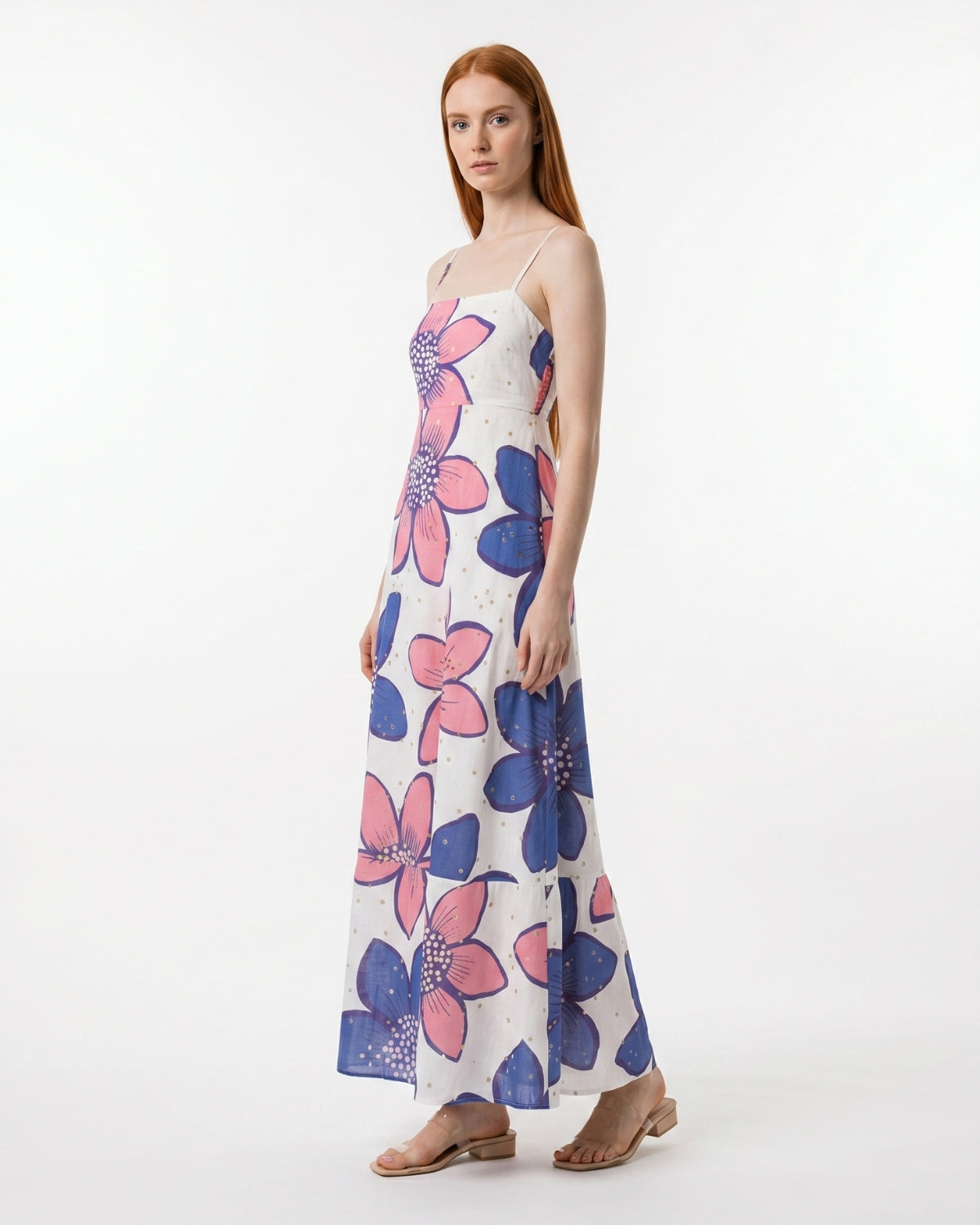 Ottavia Maxi Dress - Cobalt