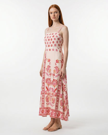 Domitilla Maxi Dress - Pink