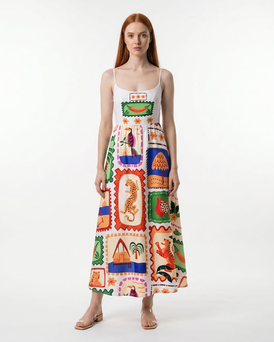 Caterinetta Midi Dress