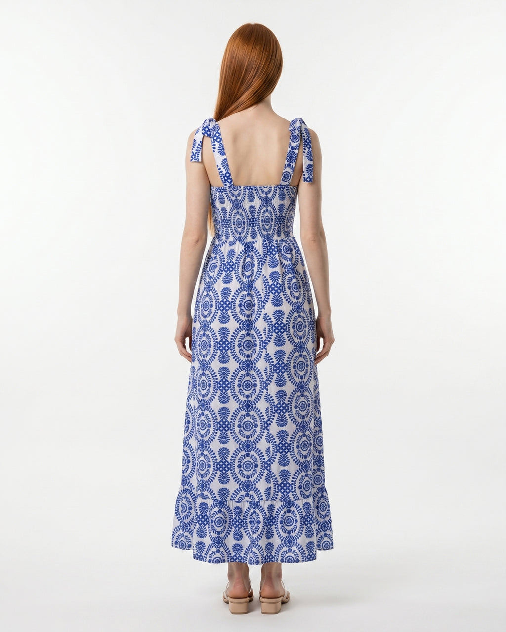 Gaia Maxi Dress - Blue