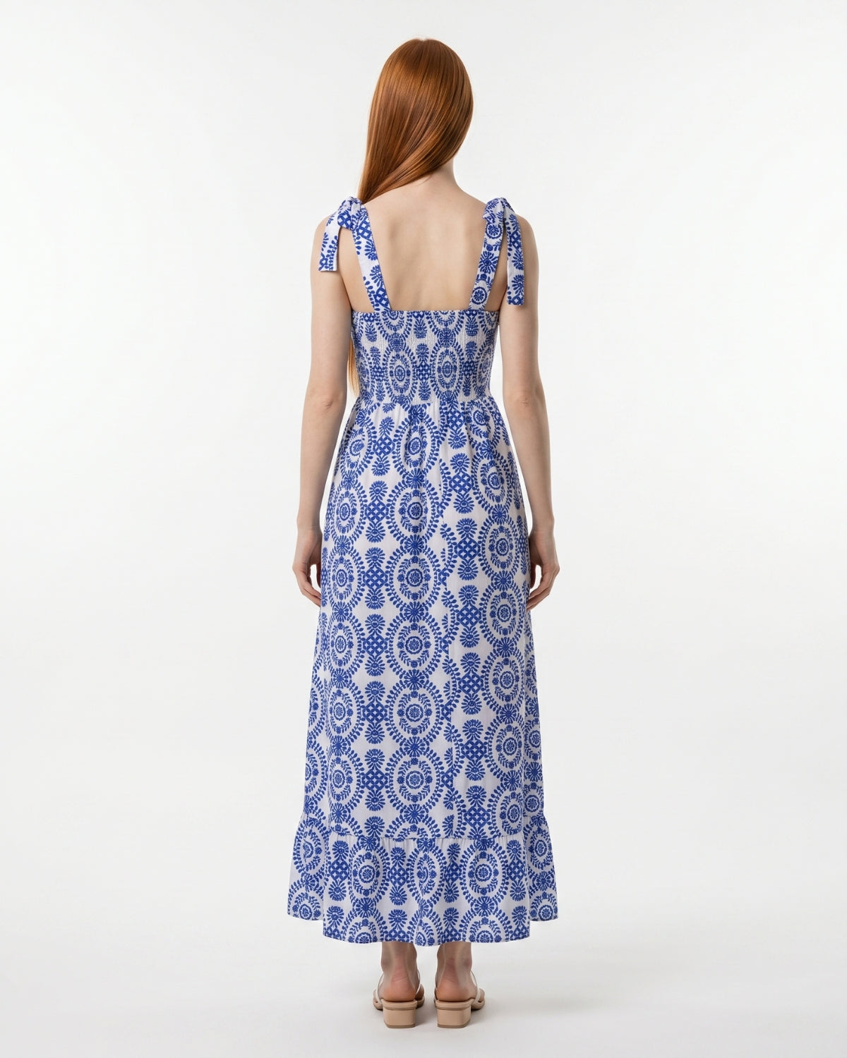Gaia Maxi Dress - Blue