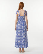 Gaia Maxi Dress - Blue