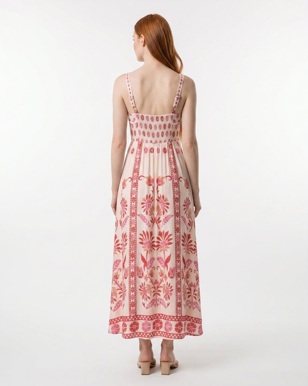 Domitilla Maxi Dress - Pink