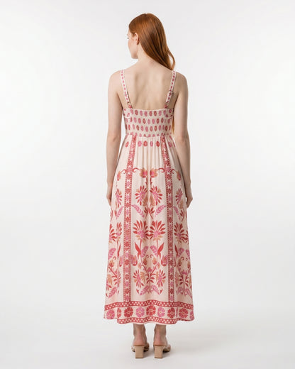 Domitilla Maxi Dress - Pink