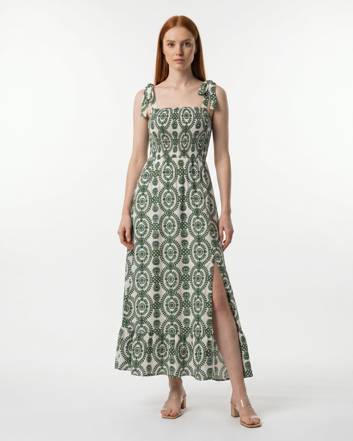 Gaia Maxi Dress - Green