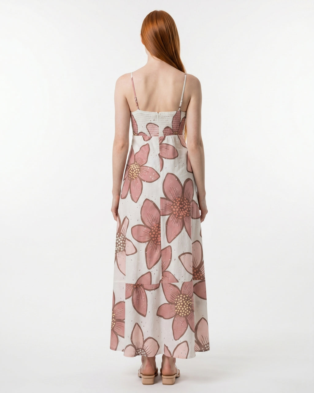 Ottavia Maxi Dress - Coral