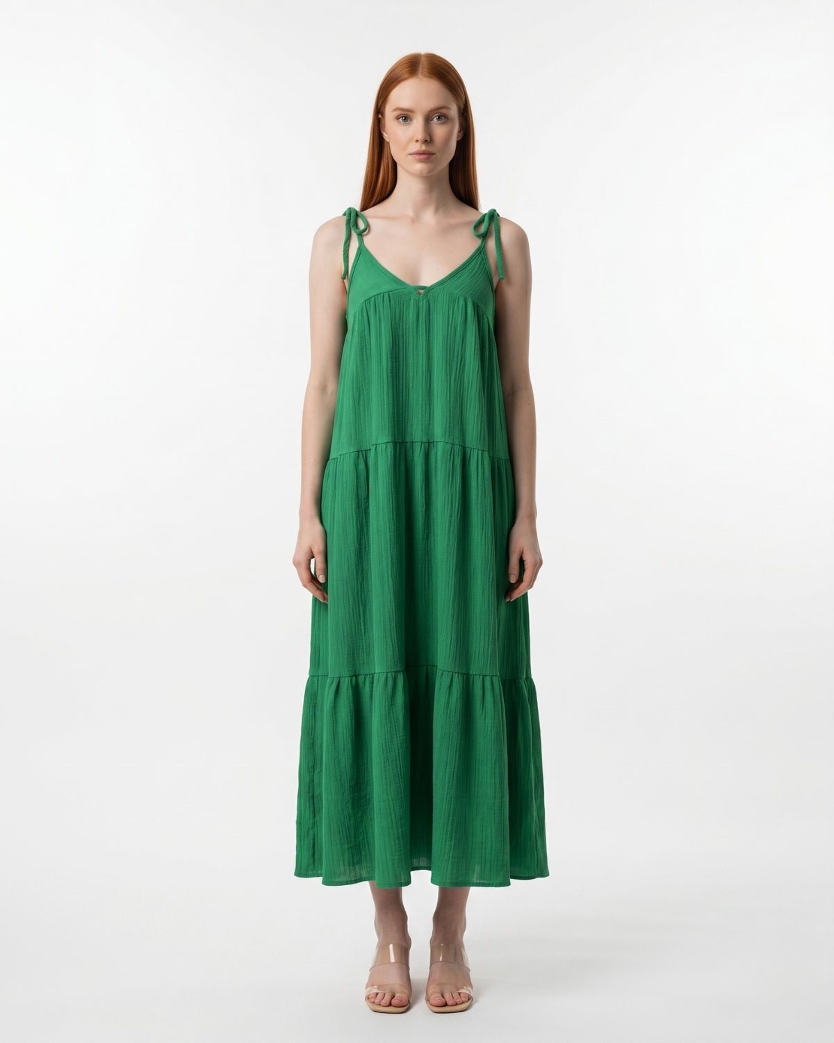 Nerina Midi Dress - Green