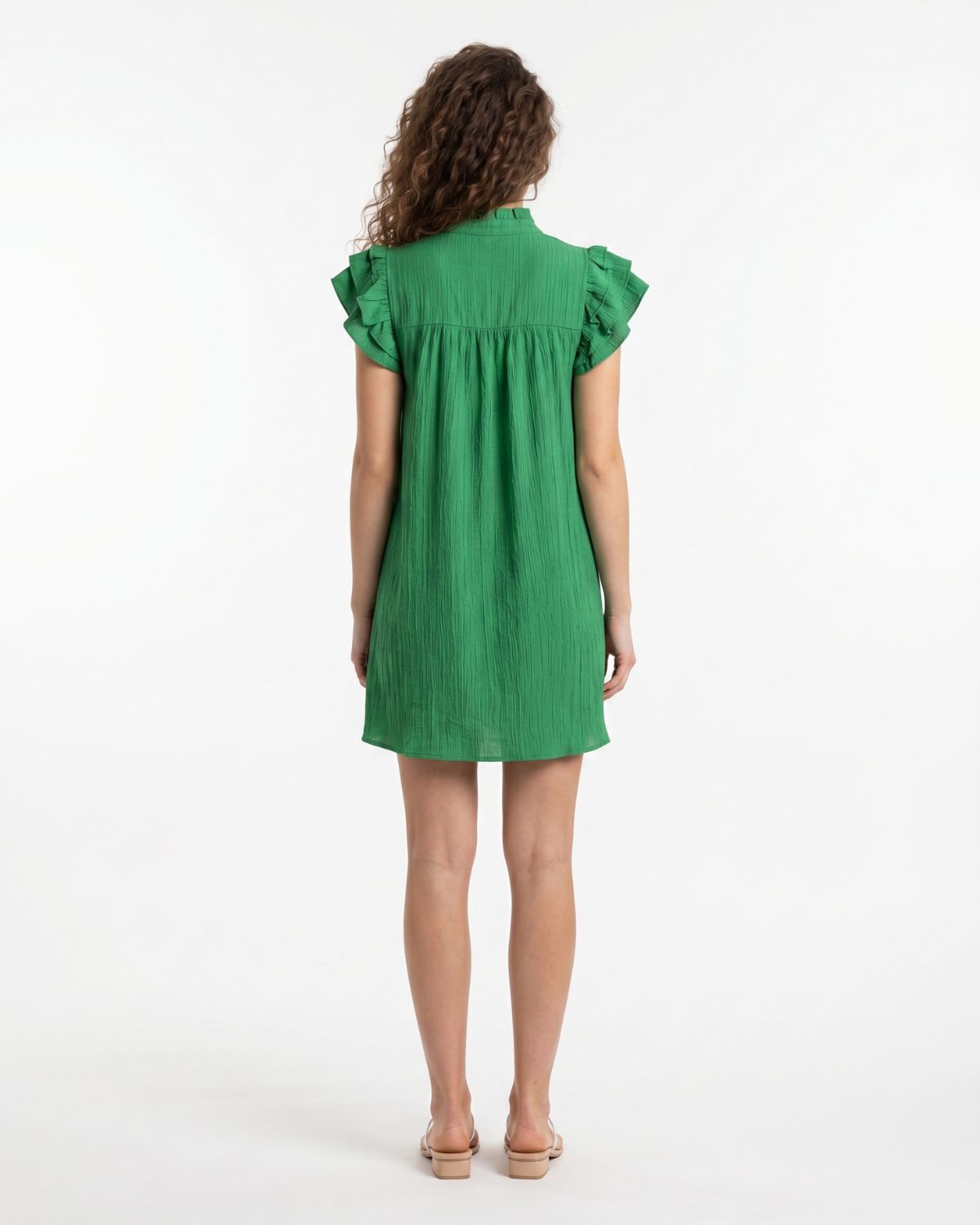 Settimia Mini Dress - Green