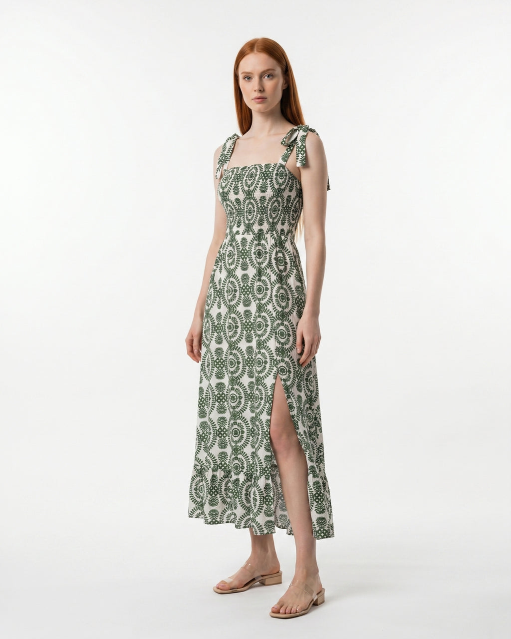 Gaia Maxi Dress - Green