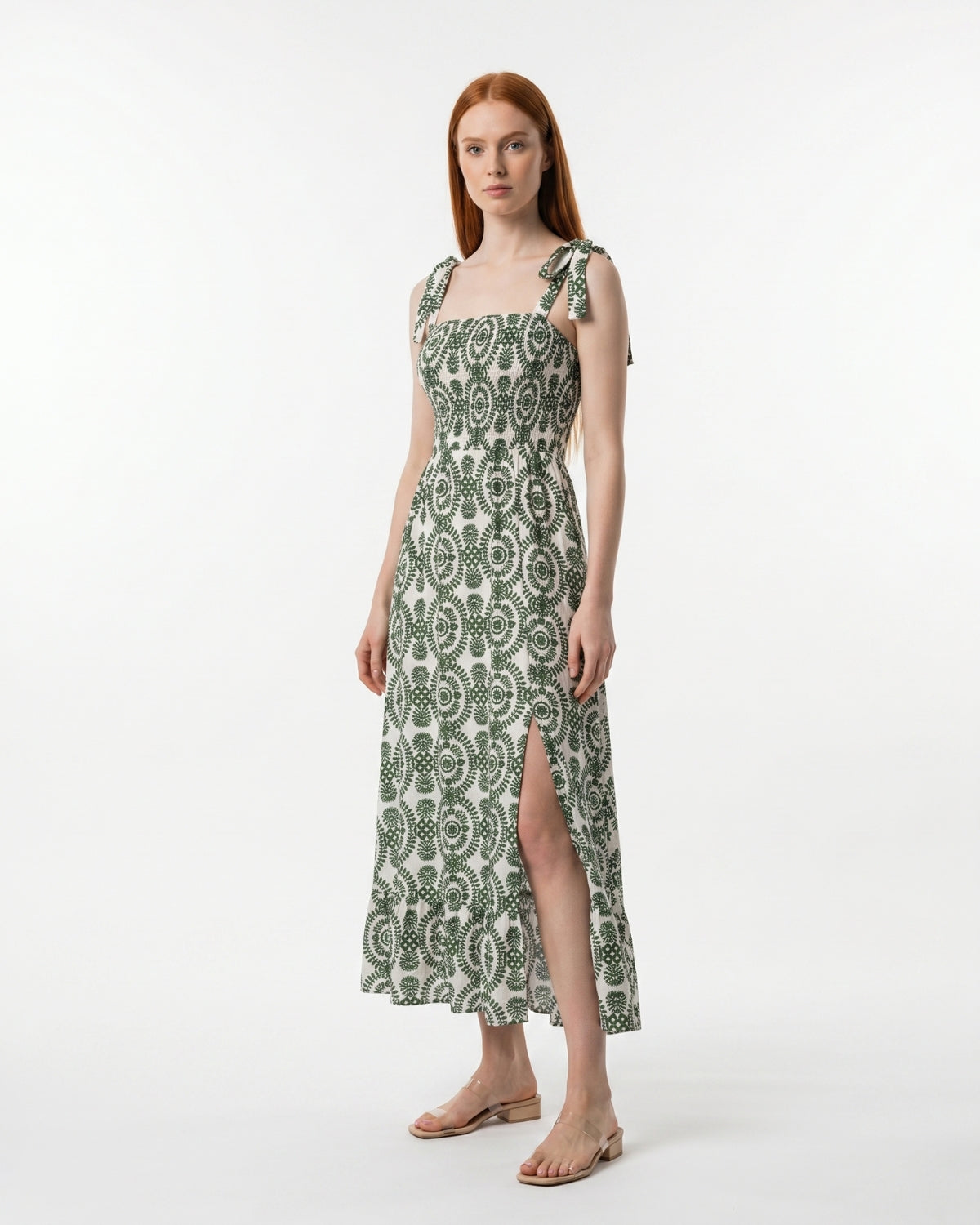 Gaia Maxi Dress - Green