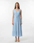 Livia Midi Dress - Sky Blue