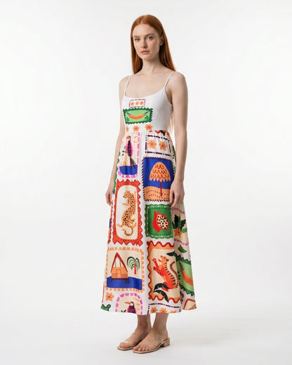 Caterinetta Midi Dress