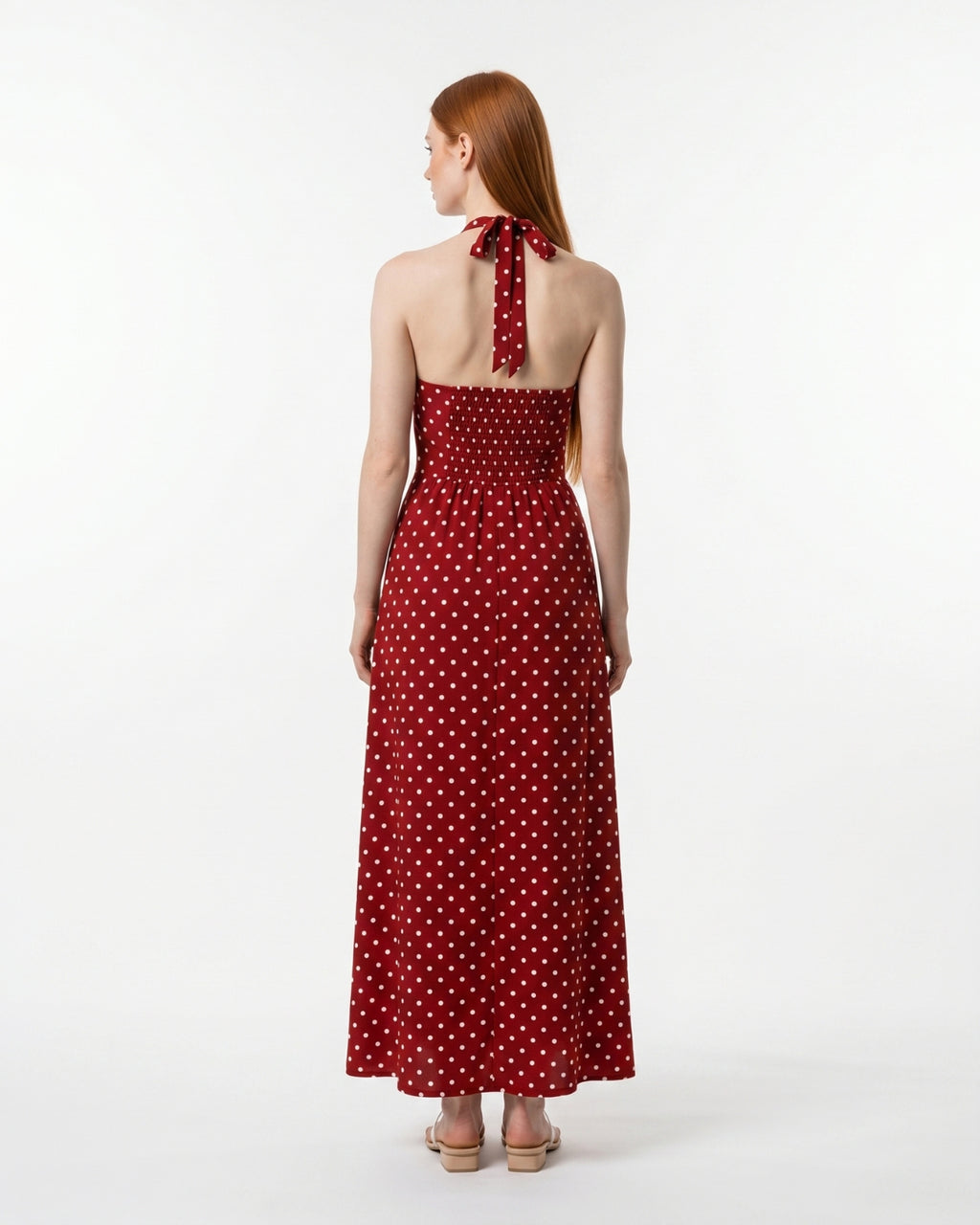 Fiammetta Maxi Dress - Red