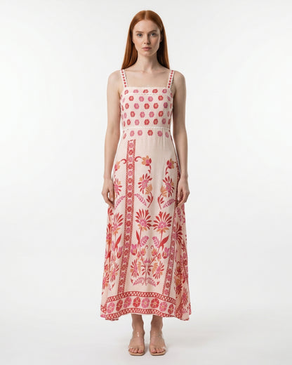 Domitilla Maxi Dress - Pink