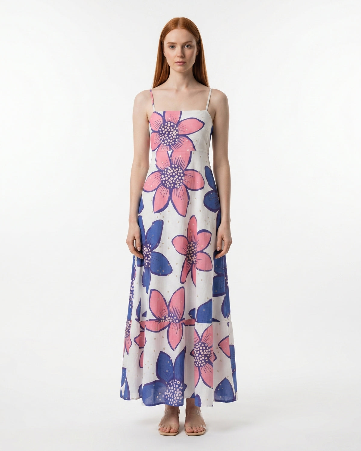 Ottavia Maxi Dress - Cobalt