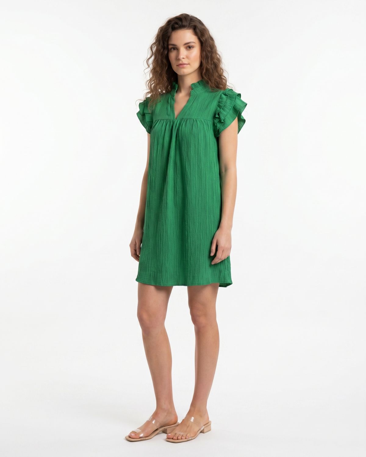 Settimia Mini Dress - Green