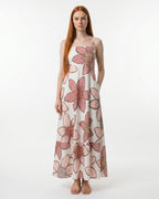 Ottavia Maxi Dress - Coral