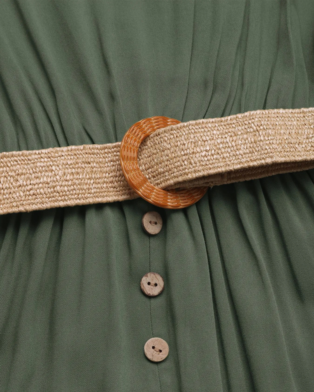 Silvana Maxi Dress - Olive