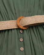 Silvana Maxi Dress - Olive