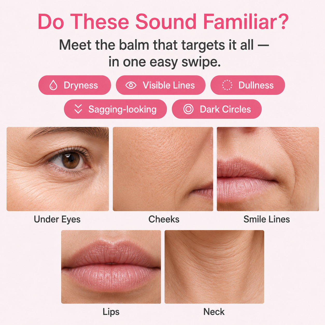 PDRN Pink Collagen Multi Balm Stick - 5% Volufiline