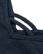 Nerina Midi Dress - Navy Blue
