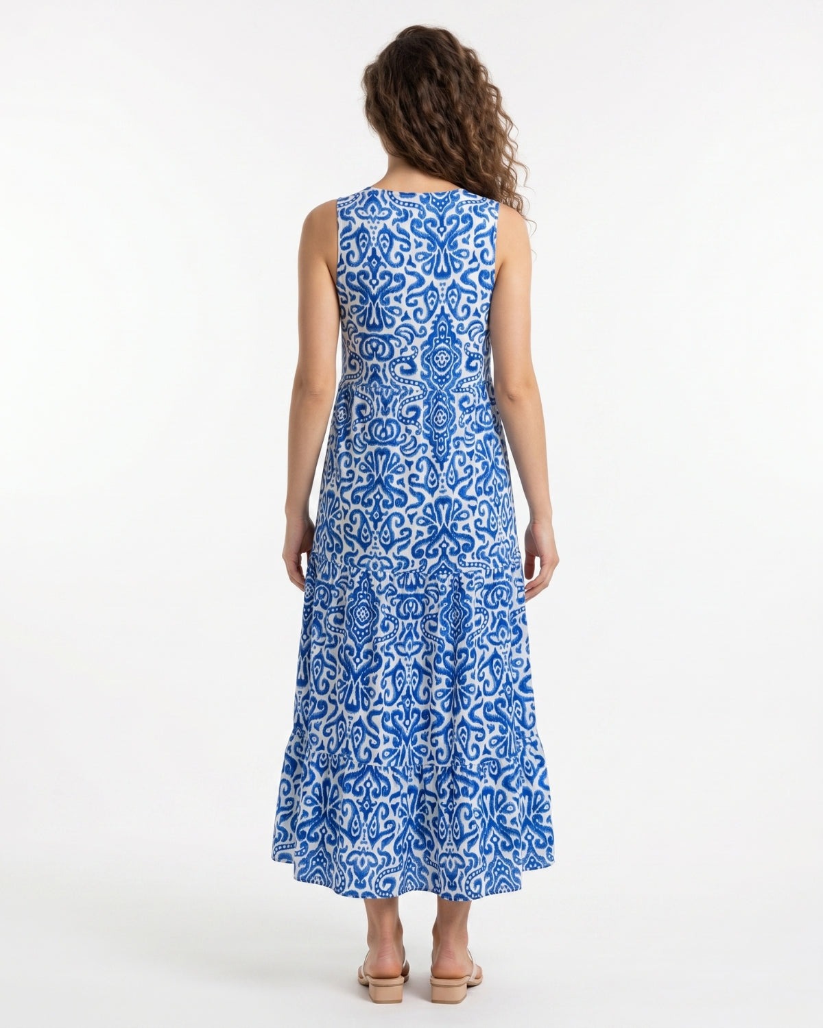 Gemma Midi Dress - Blue