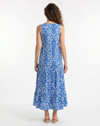 Gemma Midi Dress - Blue