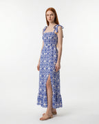 Gaia Maxi Dress - Blue