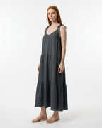 Nerina Midi Dress - Charcoal
