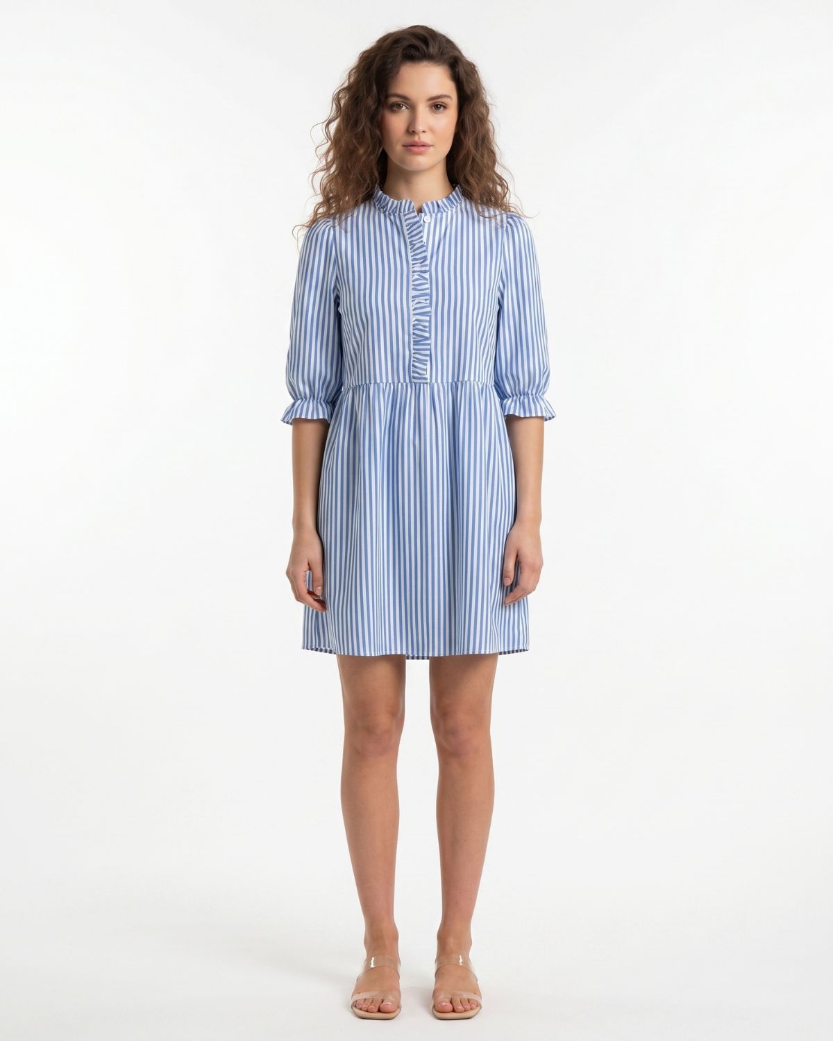 Annetta Mini Dress - Blue