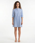 Annetta Mini Dress - Blue