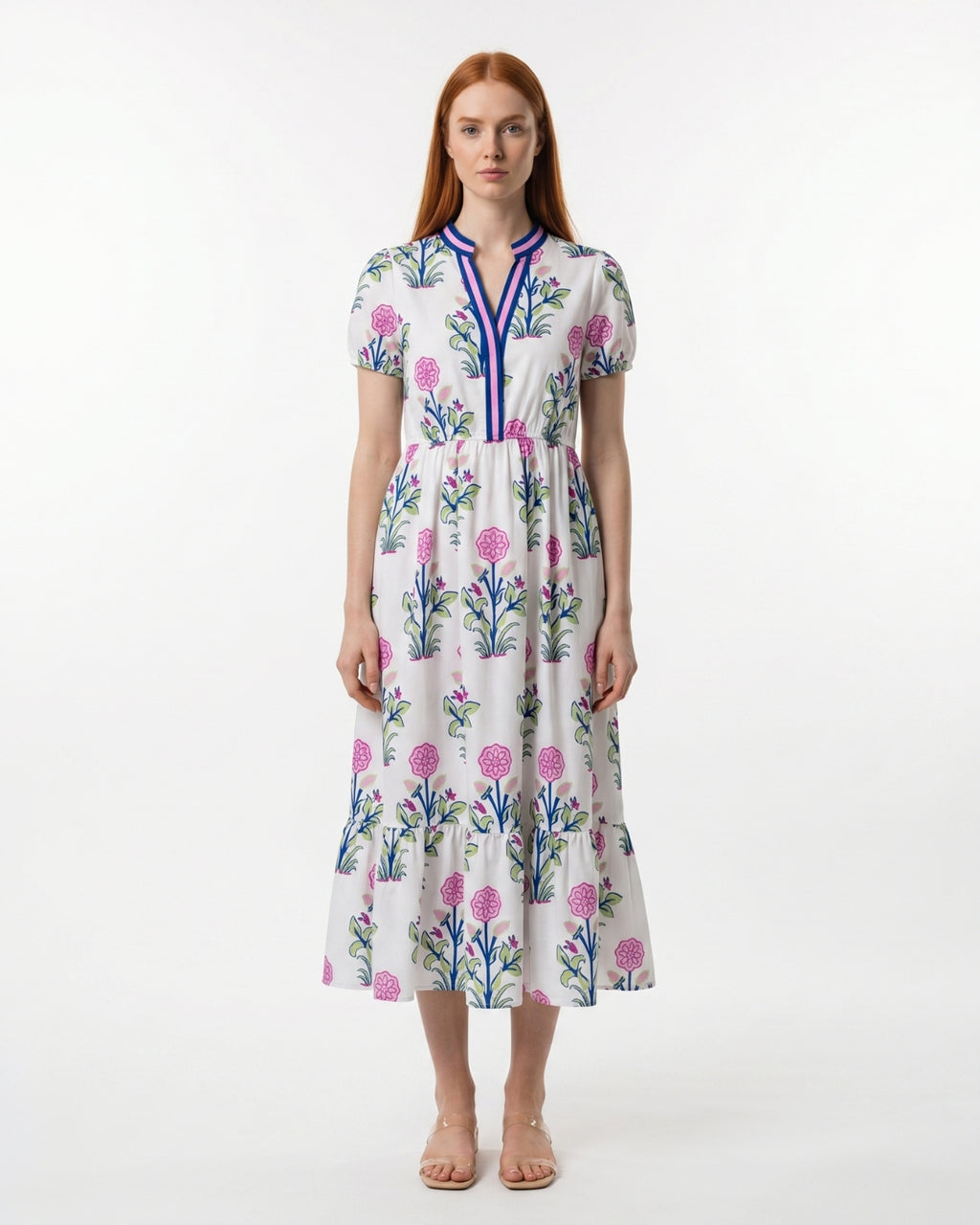 Giacinta Midi Dress - White