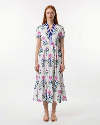 Giacinta Midi Dress - White